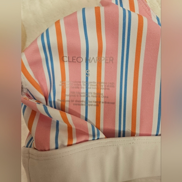 Cleo Harper Riley Bralet Striped Multi-Color Size S - Picture 8 of 10